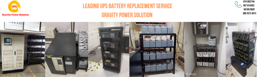 UPS battery replacement service by Gravity Power Solution