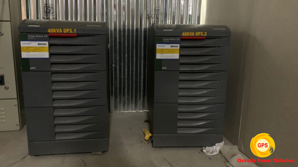 Socomec online UPS on rent and service support by Gravity Power Solution