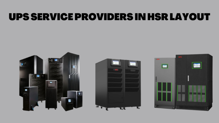 UPS service providers in HSR Layout