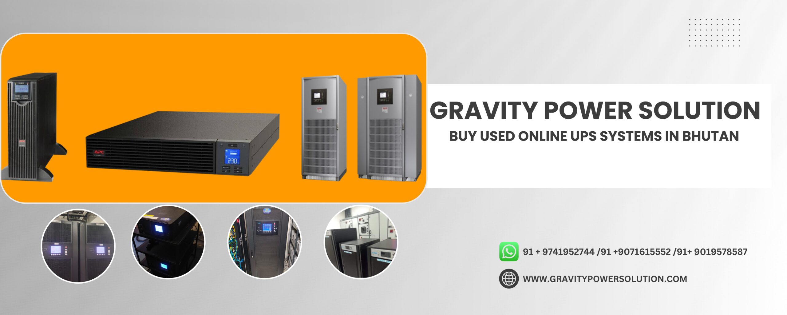Buy Used Online UPS Systems in Bhutan scaled